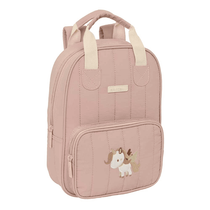 Safta Unicornio Mochila Infantil - Bolsillo Frontal - Tarjeta ID - Hombreras Acolchadas - Asa Forrada - 4.5L - 200x80x280mm - Color Rosa 1