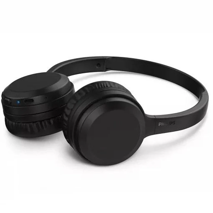 Philips Auriculares Supraaurales Inalambricos - Bluetooth - Aislamiento Sonoro - Bateria 250mAh - Alcance 10m - Microfono Integrado - Controles en Aur 1