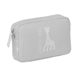 Safta Sophie la Girafe Mum Neceser de 1.43L - Compartimento con Cremallera - Resistente al Agua - Compacto - Ideal para Viajes - 200x55x130mm - Color 