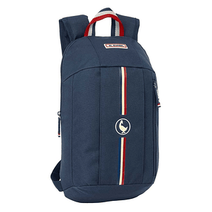 Safta el Ganso Eclipse Mini Mochila - Hombreras Ergonomicas - Espalda Acolchada - Asa Superior - 8.5L - 220x100x390mm - Color Azul Marino