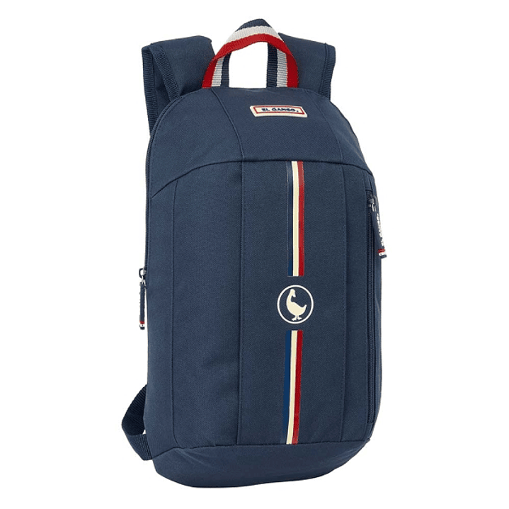 Safta el Ganso Eclipse Mini Mochila - Hombreras Ergonomicas - Espalda Acolchada - Asa Superior - 8.5L - 220x100x390mm - Color Azul Marino 1