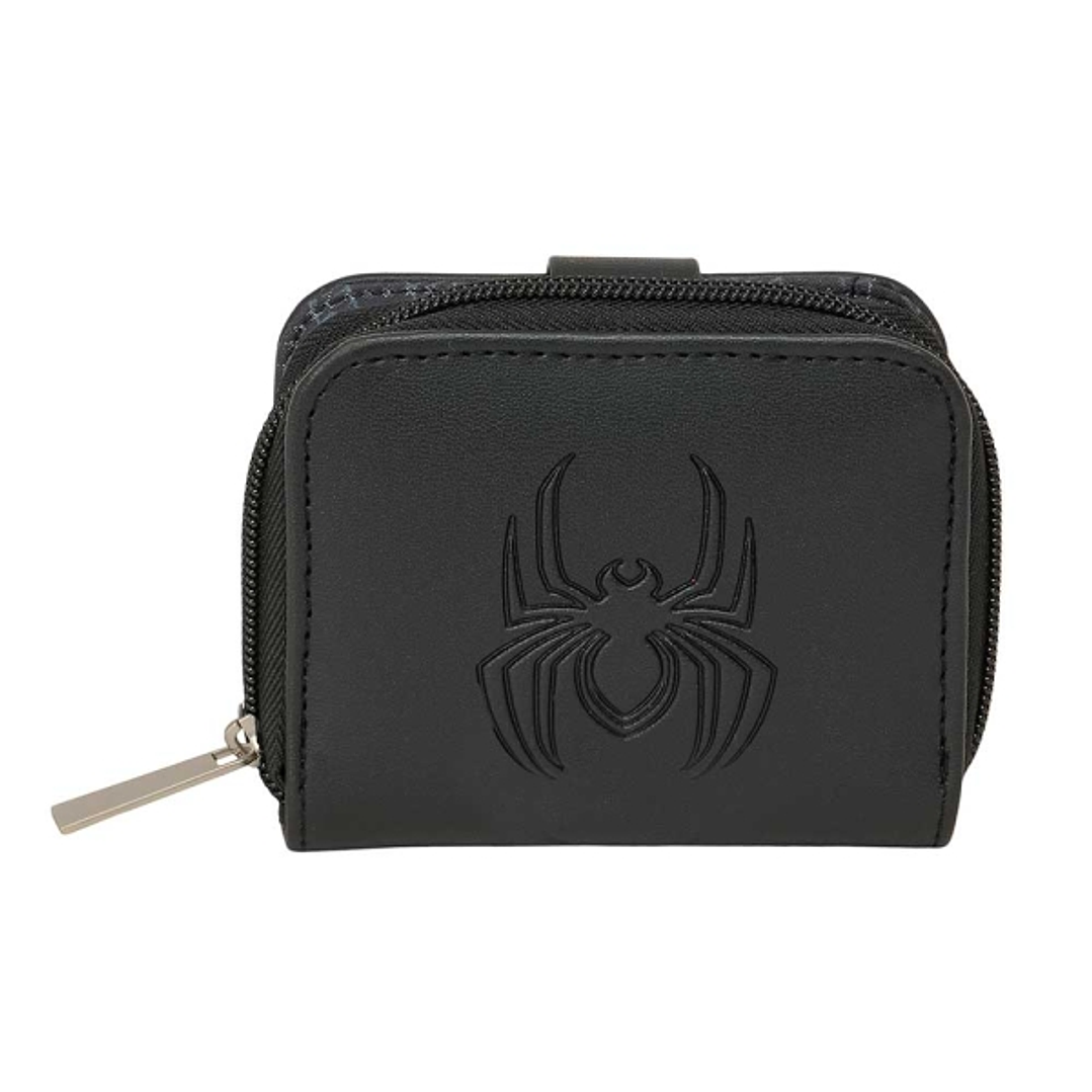 Safta Spider-Man Monedero con Billetera - Compartimento para Billetes y Tarjetas - Cierre con Solapa Imantada - Compartimento con Cremallera - 0.10L - 1
