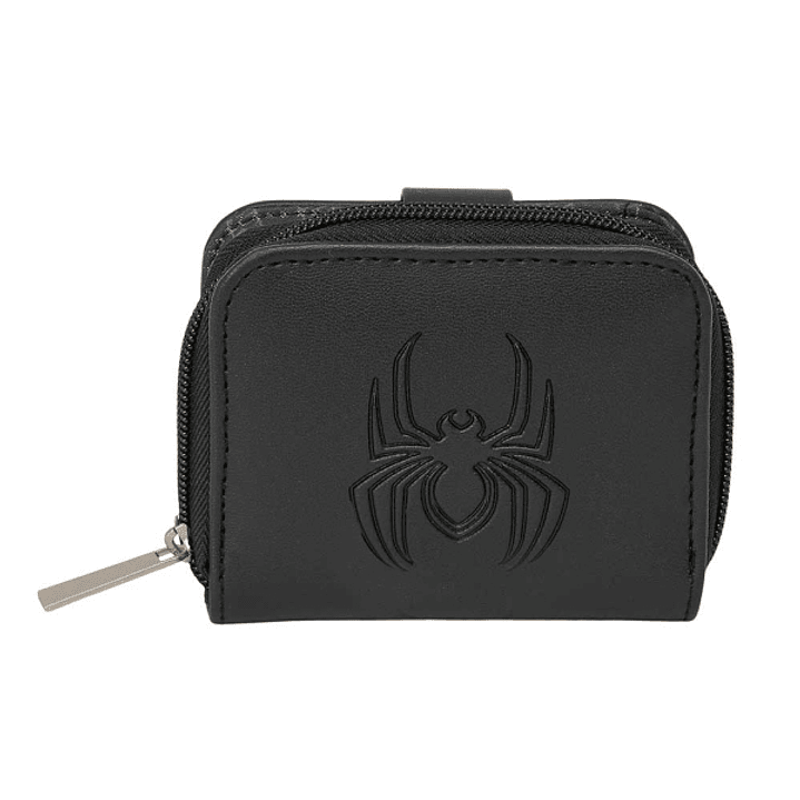 Safta Spider-Man Monedero con Billetera - Compartimento para Billetes y Tarjetas - Cierre con Solapa Imantada - Compartimento con Cremallera - 0.10L - 1