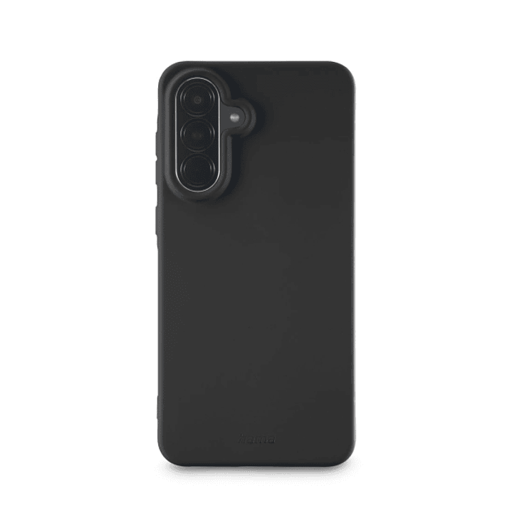Hama Fantastic Feel Funda para Samsung Galaxy A56 5G - Antiadherente Anti-Suciedad - Poliuretano Termoplastico - Bordes Elevados - Color Negro 1