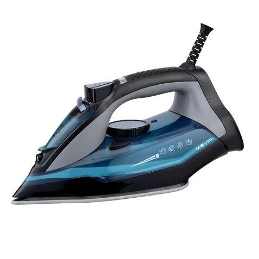Muvip Plancha de Ropa con Vapor 2800W - Suela de Ceramica - Deposito de 350ml - Control de Temperatura - Vapor Regulable 1