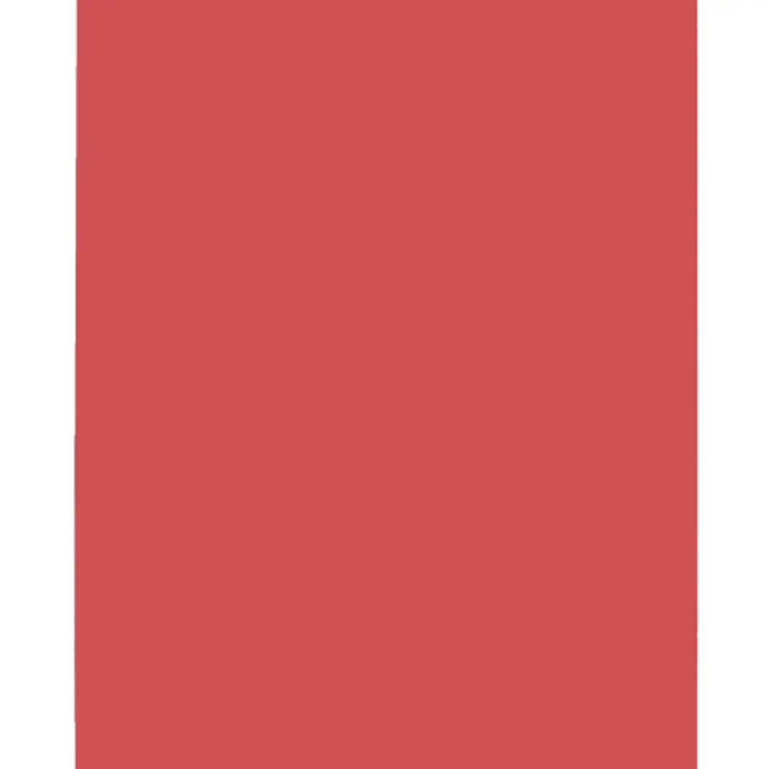 Elba Gio Pack de 50 Subcarpetas de Cartulina 230gr - Formato Folio - Ranura para Fastener - Color Rojo Intenso 1