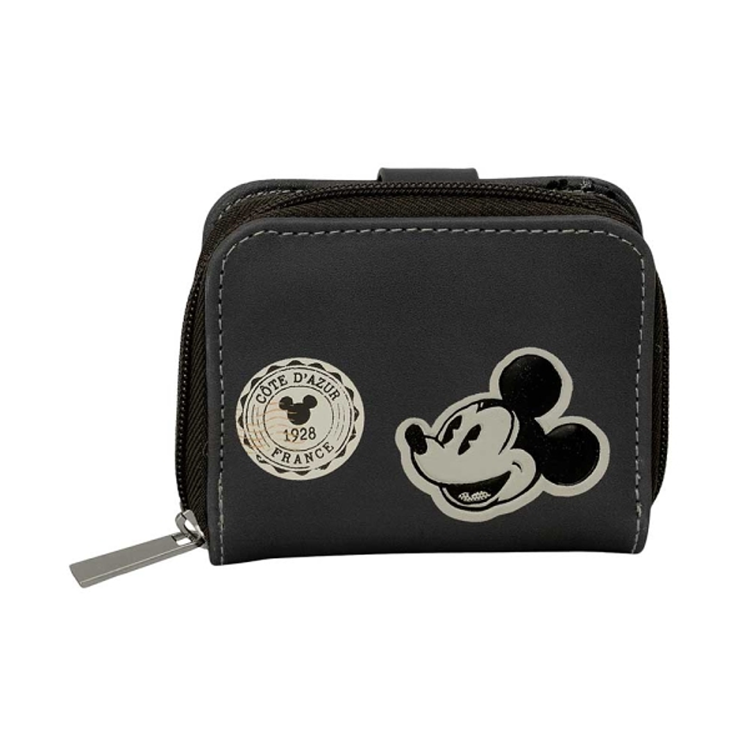 Safta Mickey Mouse Monedero con Billetera - Compartimento para Billetes y Tarjetas - Cierre con Iman - Compartimento para Monedas - 0.10L - 110x20x95m 1
