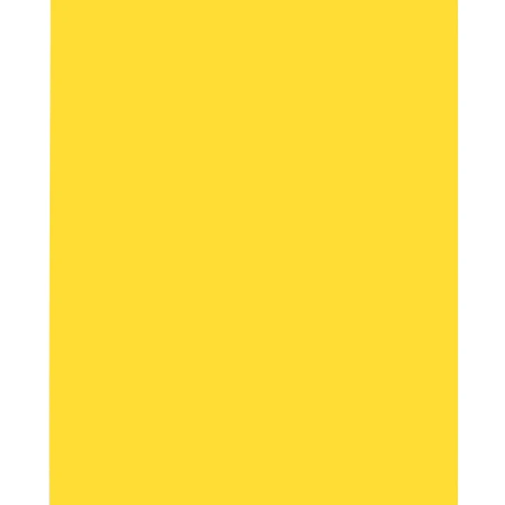 Elba Gio Pack de 50 Subcarpetas de Cartulina 230gr - Formato A4 - Ranura para Fastener - Color Amarillo Intenso 1