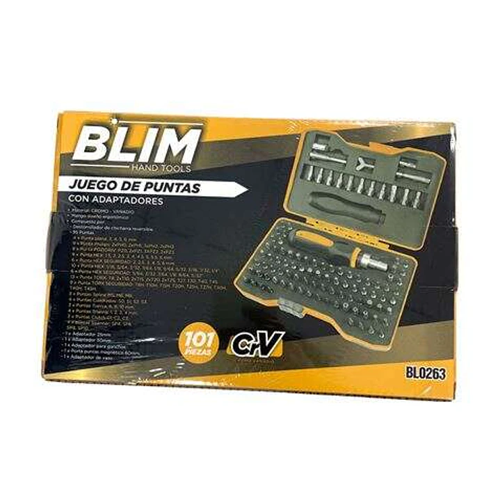 Blim Juego Puntas 101pcs con Adaptadores 1