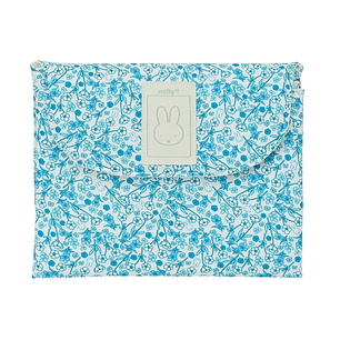 Safta Miffy Mum Garden Cambiador de Bebe Plegable - Repelente de agua - Compacto - Facil de Limpiar - 400x500mm - Color Azul Claro