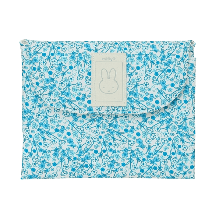 Safta Miffy Mum Garden Cambiador de Bebe Plegable - Repelente de agua - Compacto - Facil de Limpiar - 400x500mm - Color Azul Claro 1