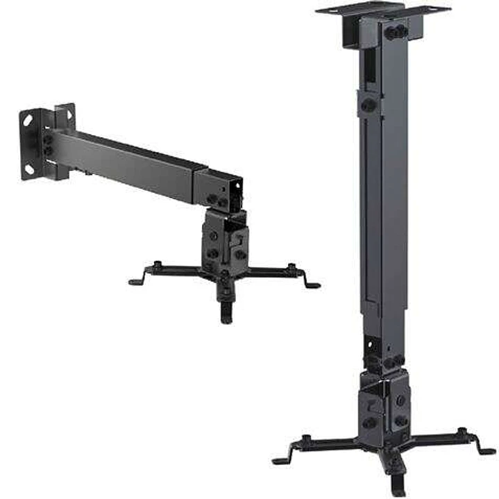 Cromad Soporte de Techo/Pared para Proyector - Extensible e Inclinable - Peso Max. 20kg 1
