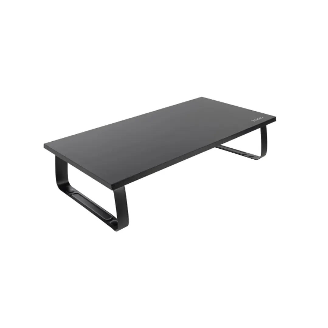 Tooq TQMR111 Soporte Elevador para Monitor o Portatil - Madera - Peso Max. 20kg - Color Negro 1