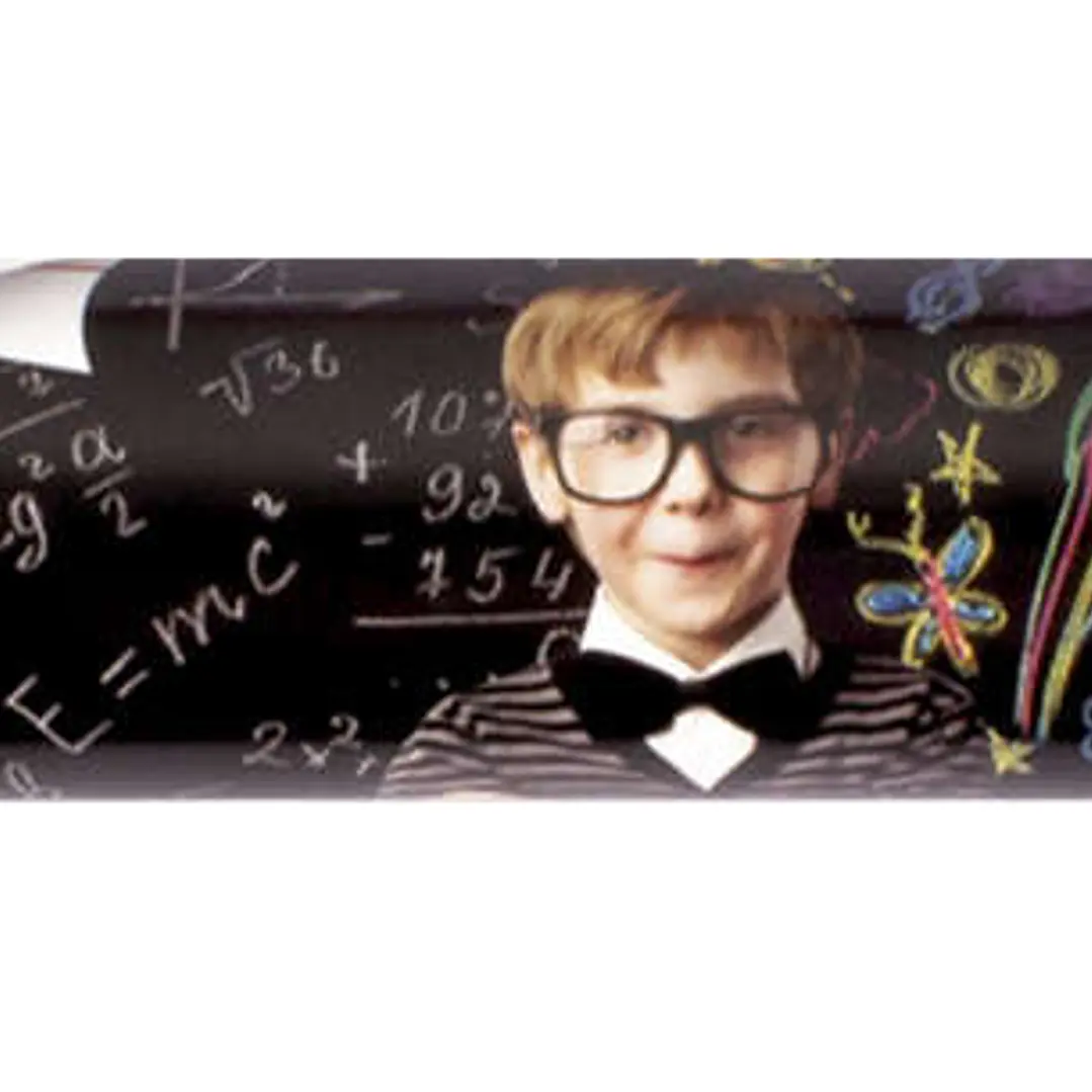 Apli Pizarra Negra Adhesiva Reposicionable - Tamaño 0.5x2m, Grosor 180m - Se Corta Facilmente - Apta para Superficies Lisas y Solidas - Facil de Limpi 1