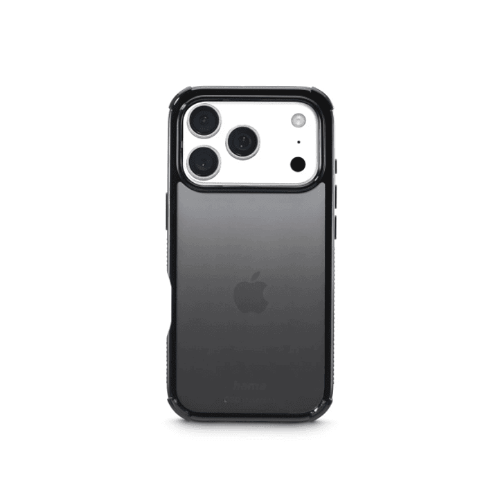 Hama Extreme Protect Funda para iPhone 17 Pro - Antideslizante - Policarbonato - Proteccion D3O - Bordes Elevados - Color Negro 1