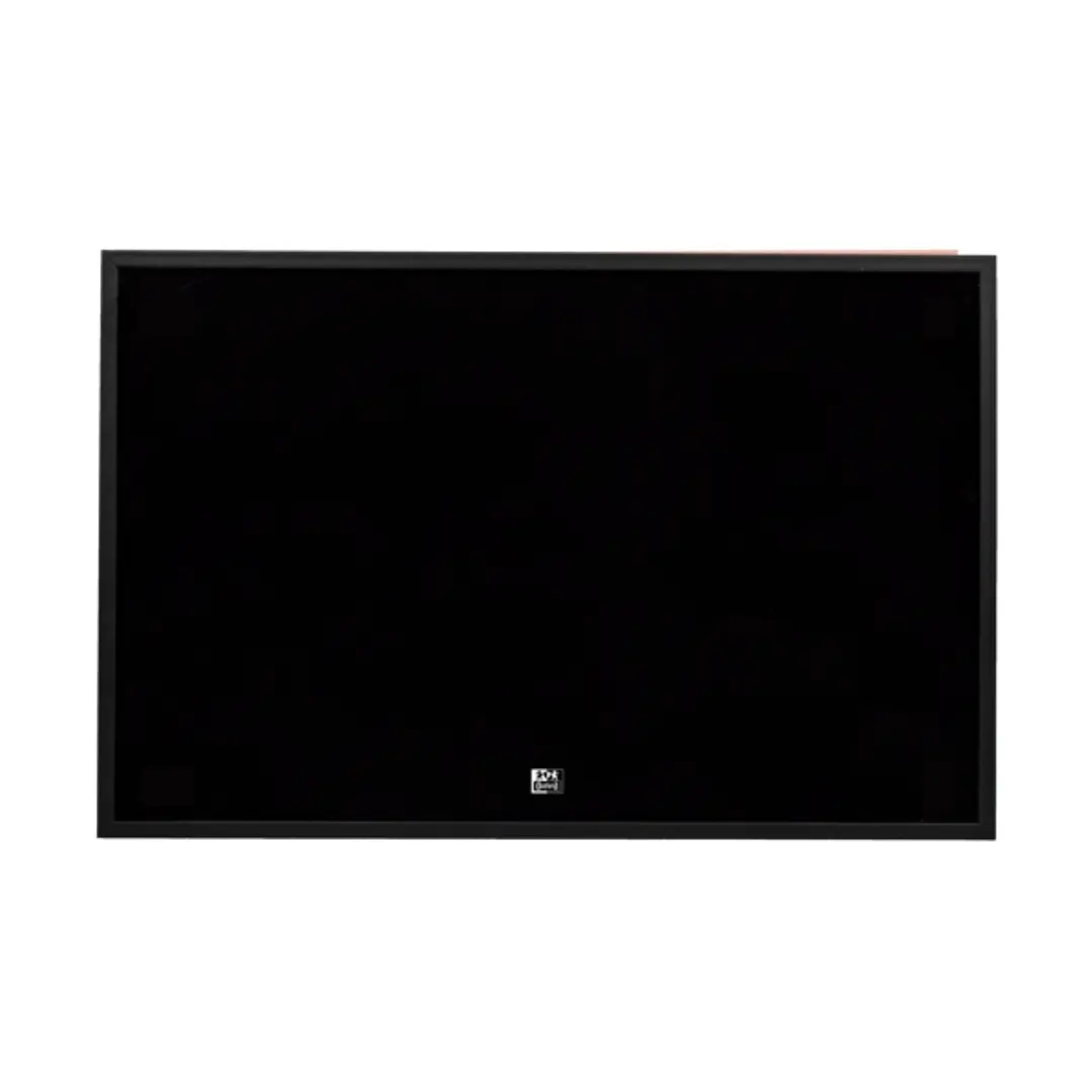 Oxford Pizarra A3 Negra - Incluye Complementos Magneticos - Superficie de Escritura Amplia - Ideal para Presentaciones y Notas 1