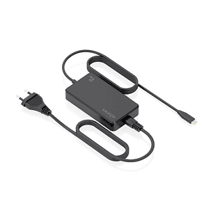 Aisens Cargador de Portatil GaN USB-C/PD 45W - Cable de 1.80m - Color Negro