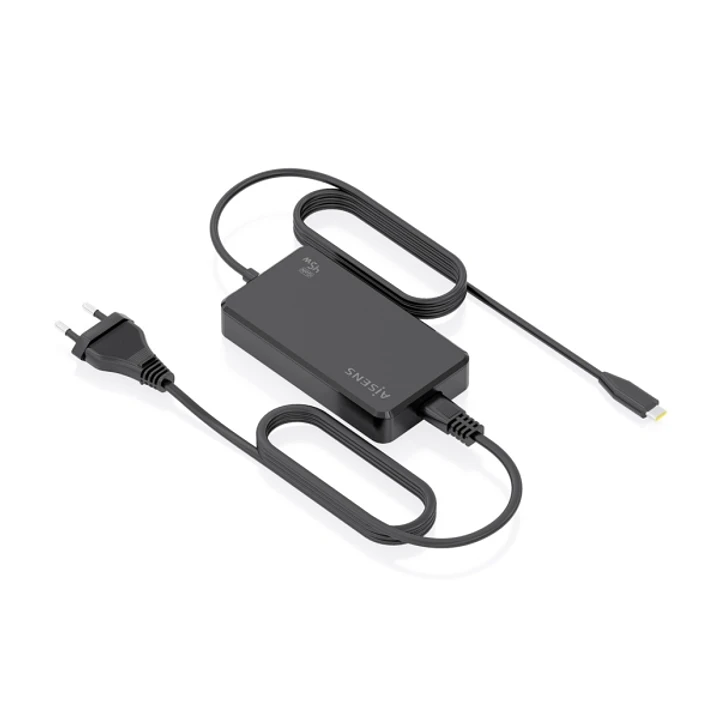 Aisens Cargador de Portatil GaN USB-C/PD 45W - Cable de 1.80m - Color Negro 1