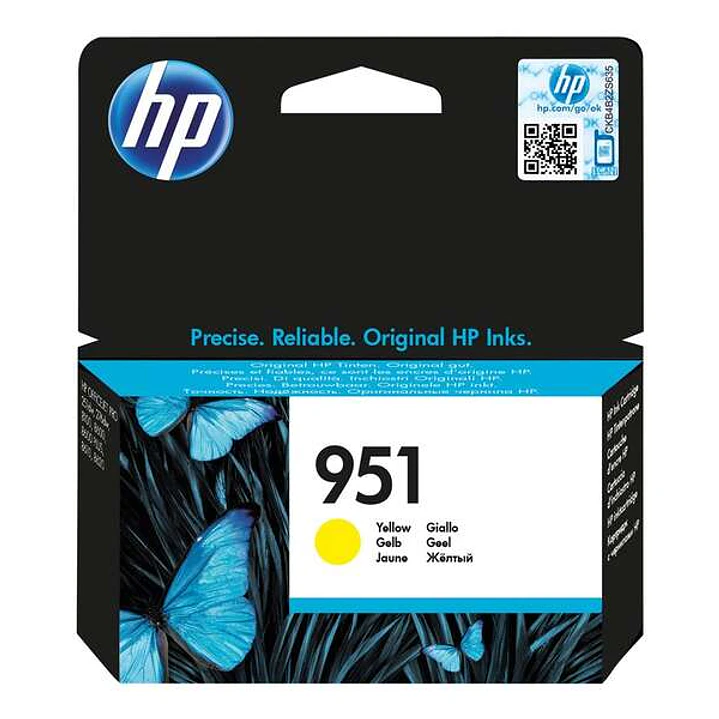 HP 951 Amarillo Cartucho de Tinta Original - CN052AE 1
