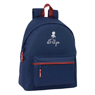 Safta el Pulpo Mochila - Bolsillo Frontal - Hombreras Acolchadas - Doble Tirador en Cremallera - Asa de Mano Superior - 20.8L - 330x150x420mm - Color 