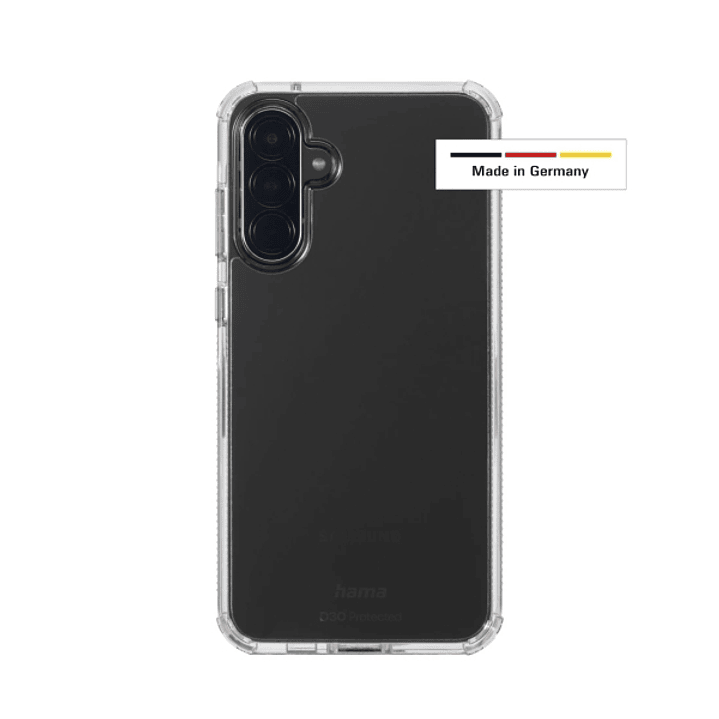 Hama Extreme Protect Funda para Samsung Galaxy A56 5G - Antideslizante - Policarbonato - Proteccion D3O - Bordes Elevados - Color Transparente 1