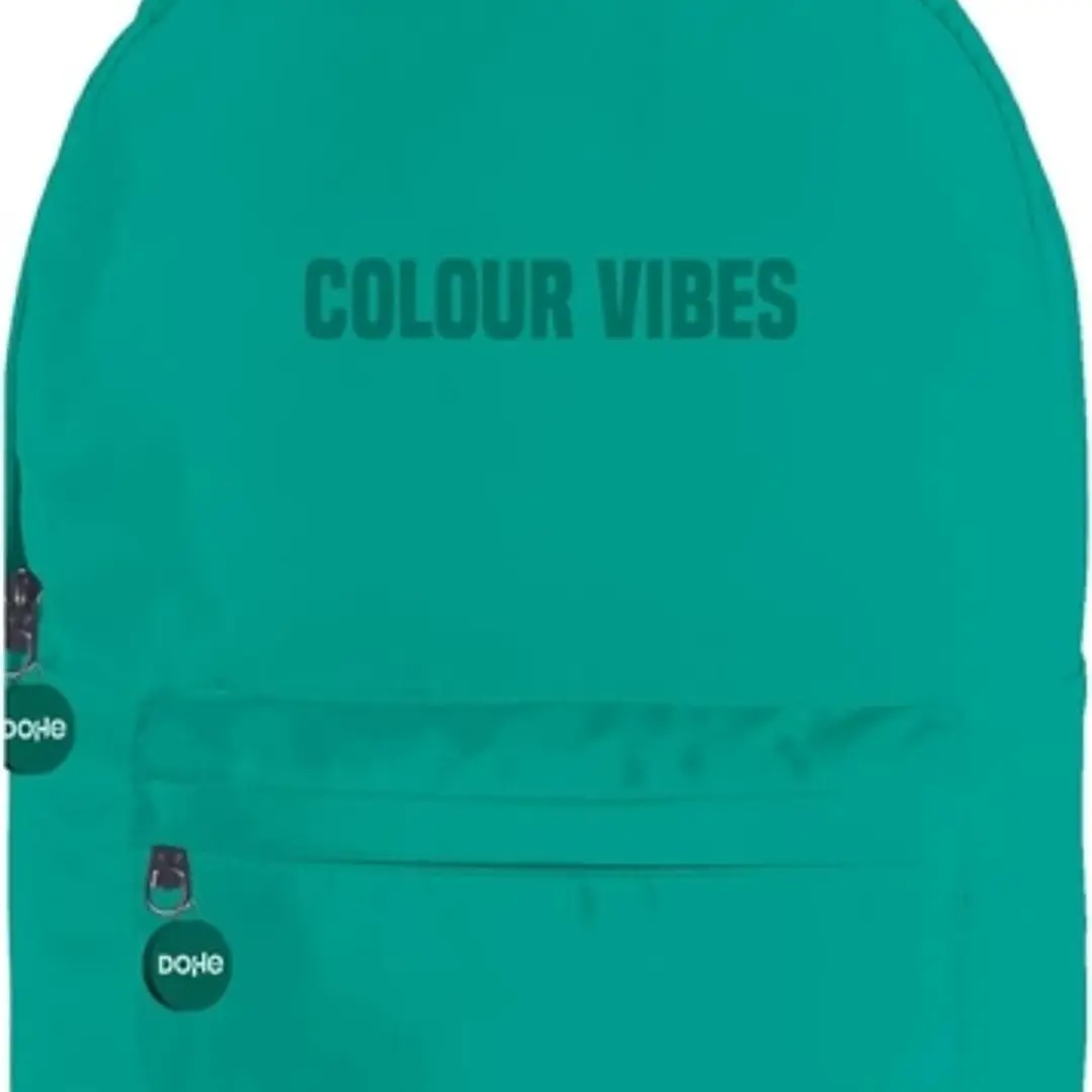 Dohe Daypack Colour Vibes Mochila Escolar - Varios Compartimentos - Asa Superior - Tirantes Acolchados y Ajustables - Fabricada en Poliester - Color V 1