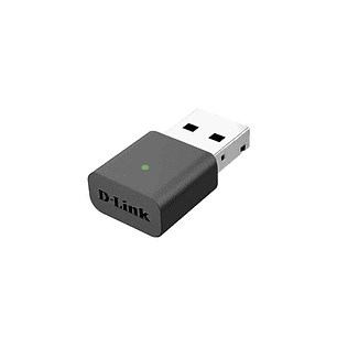 D-Link Adaptador Nano USB WiFi Inalambrico - Hasta 300Mbps - WPS