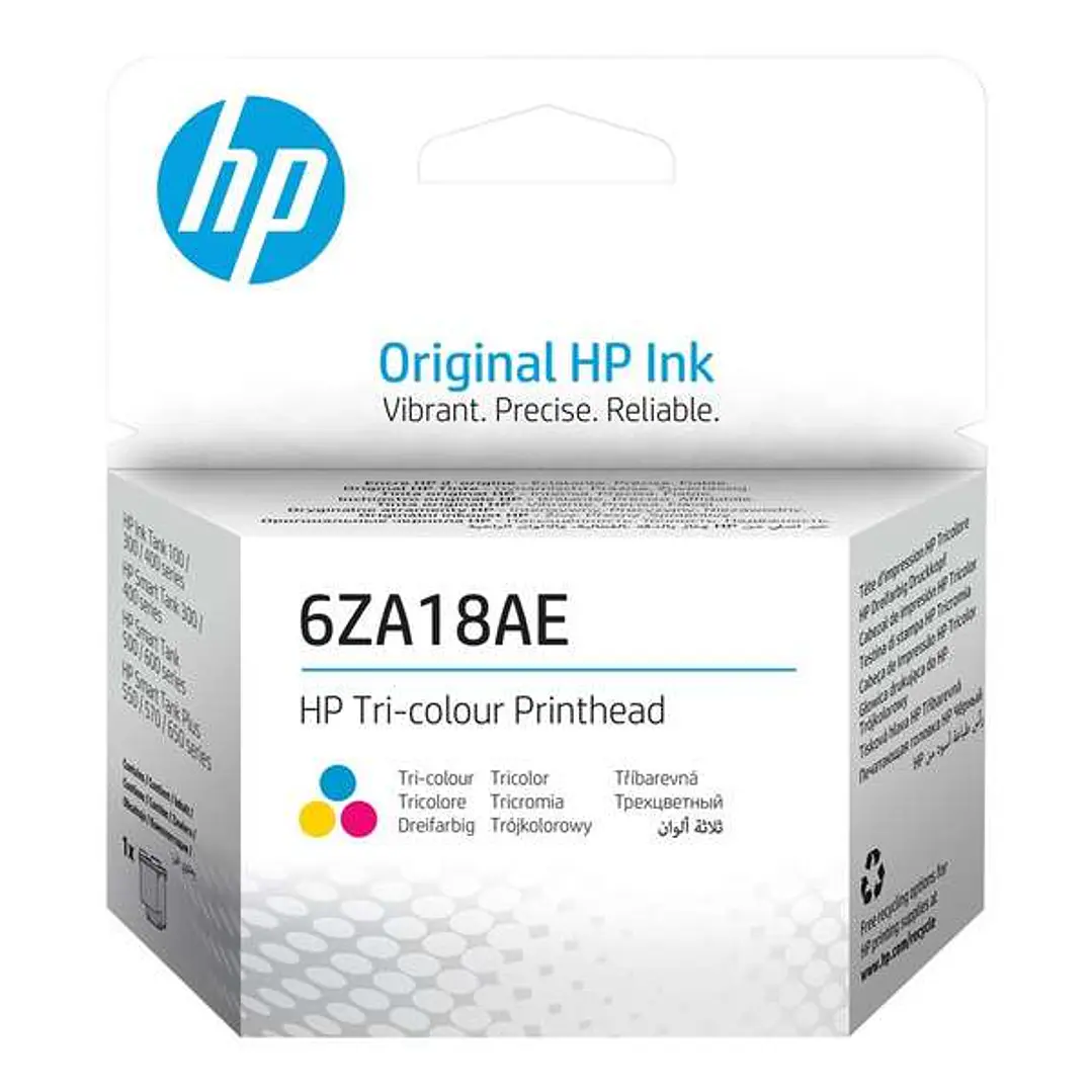 HP 6ZA18AE Color Cabezal de Impresion Original 1