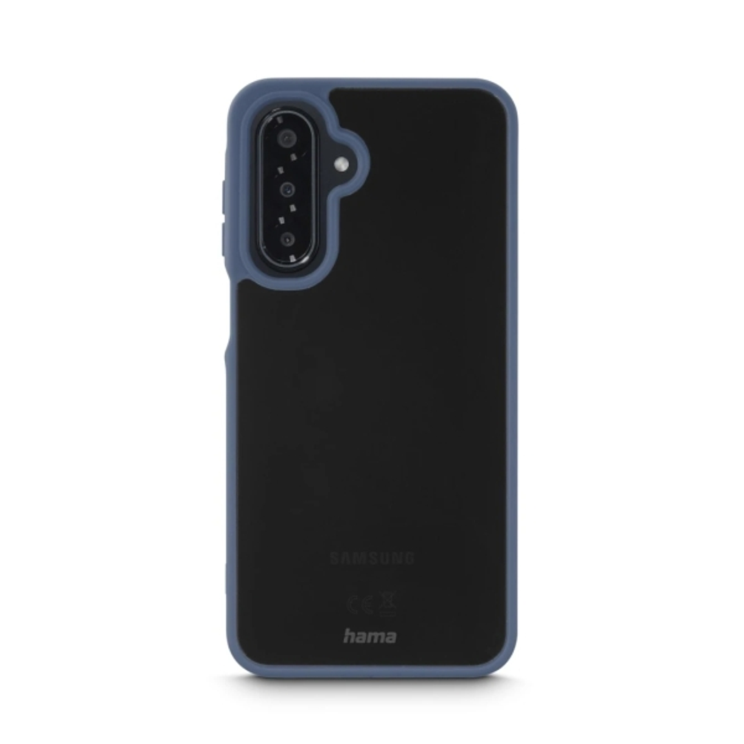 Hama Frame Protect Funda para Samsung Galaxy A17 / A17 5G - Antideslizante - Policarbonato y Poliuretano Termoplastico - Bordes Elevados - Color Azul  1