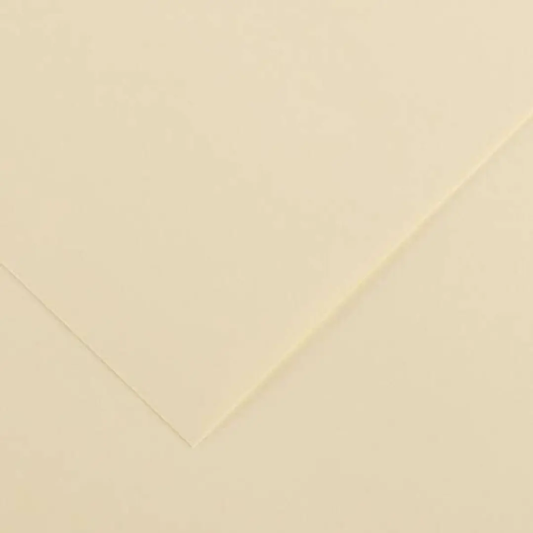 Canson Guarro Pack de 25 Cartulinas Iris de 185g - 50x65cm - Color Crema 1