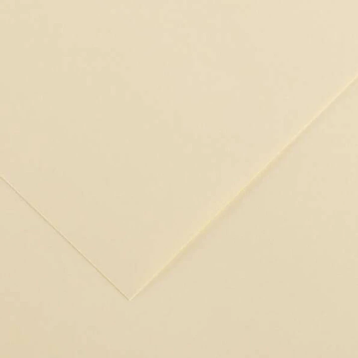 Canson Guarro Pack de 25 Cartulinas Iris de 185g - 50x65cm - Color Crema 1