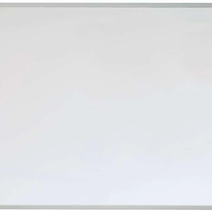Nobo Pizarra Blanca Magnetica Pequeña con Marco de Aluminio 585x430mm - Borrado en Seco - Almohadillas Adhesivas - Ideal para Oficinas y Espacios Fami 1