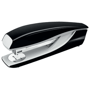 Petrus 2002 Grapadora Metalica - Hasta 40 Hojas - Grapado Cerrado, Abierto y Clavado - Color Negro