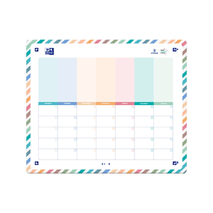 Oxford Planner Magnetico para Nevera - Organiza tu Semana con Facilidad - Incluye Iman para Fijar en la Nevera - Ideal para Planificar Tareas y Evento