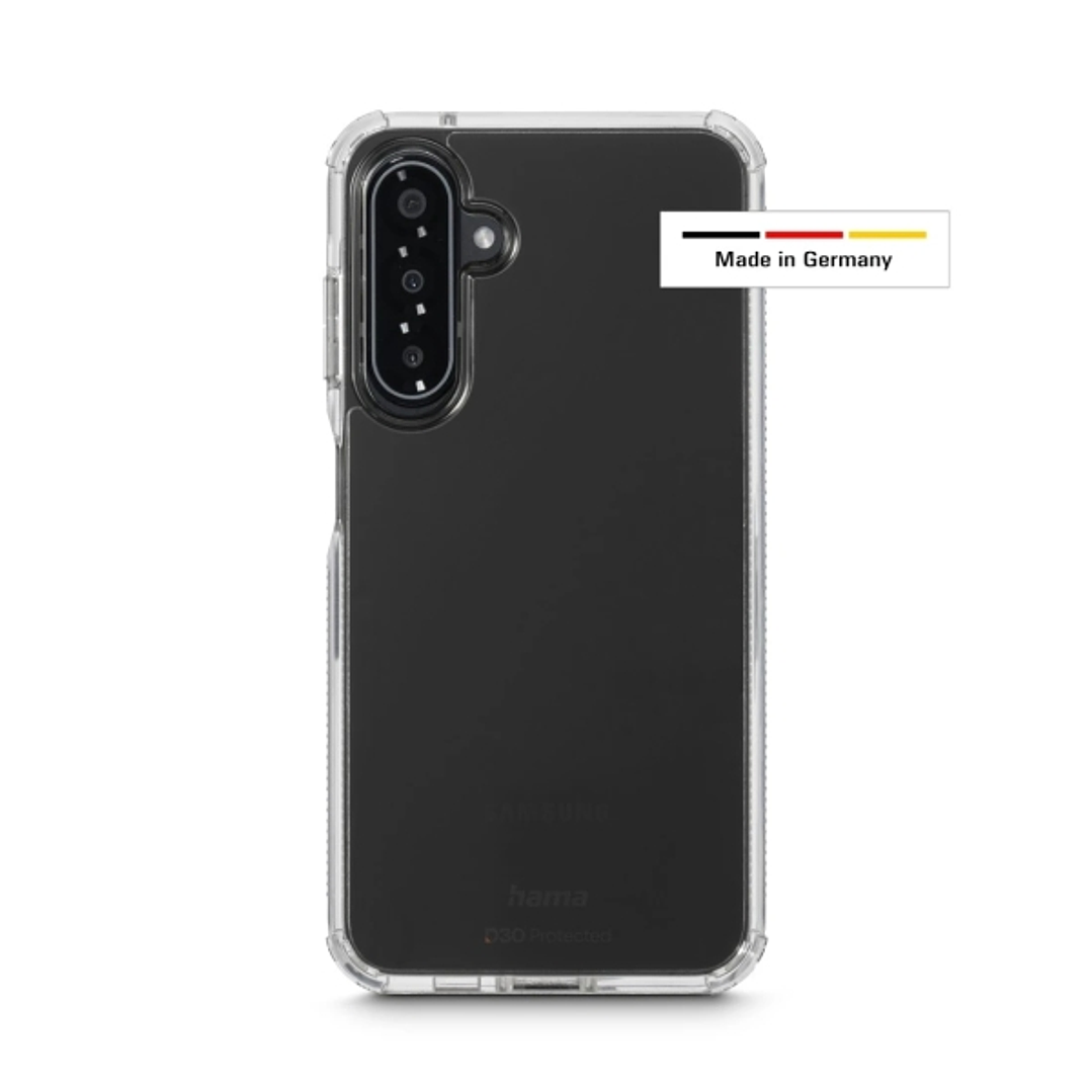 Hama Extreme Protect Funda para Samsung Galaxy A17 / A17 5G - Antideslizante - Policarbonato - Proteccion D3O - Bordes Elevados - Color Transparente 1