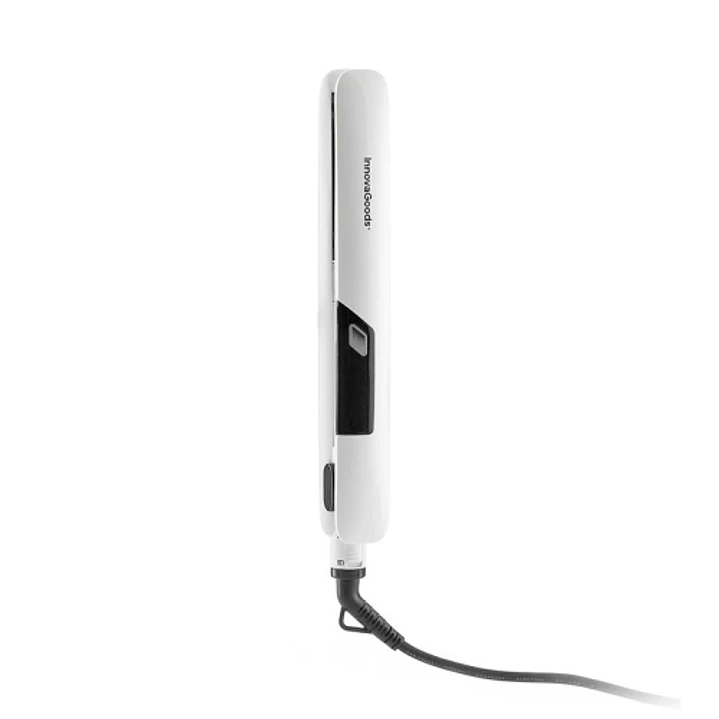 Innovagoods Stemio Plancha de Pelo Ceramica 3D con Vapor - 36W - Cable 180cm - Temperatura Regulable - Pantalla LED - Tecnologia Ptc - Apagado Automat 1