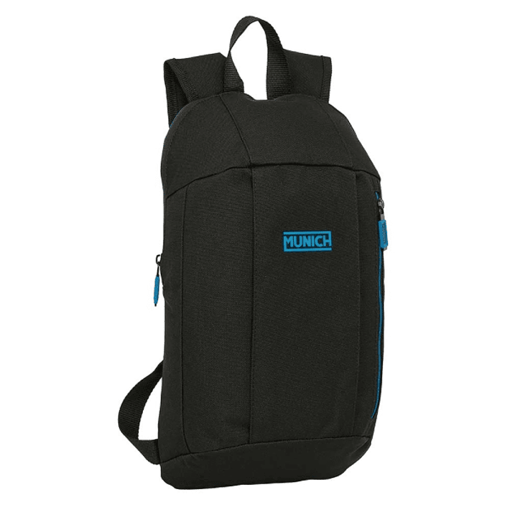 Safta Munich Road Mini Mochila - Hombreras Ergonomicas - Espalda Acolchada - Bolsillo Frontal - Asa Superior - Uso Diario - 8.5L - 220x100x390mm - Col 1