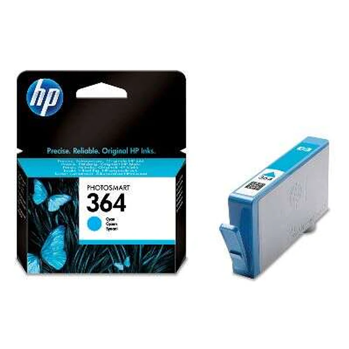 HP 364 Cyan Cartucho de Tinta Original - CB318EE 1