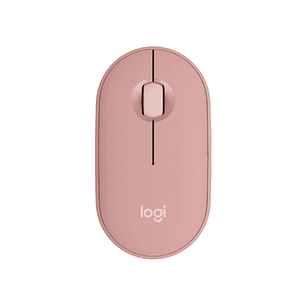 Logitech Pebble Mouse 2 M350s Raton Inalambrico USB 1000dpi - Multidispositivo - Uso Ambidiestro - Color Rosado