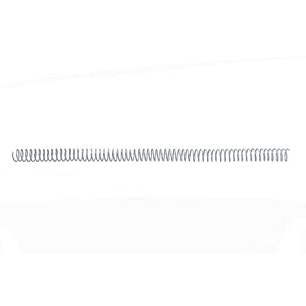 GBC Caja de 100 Espirales de Encuadernacion Metalicos 5:1 de 24mm - Color Blanco