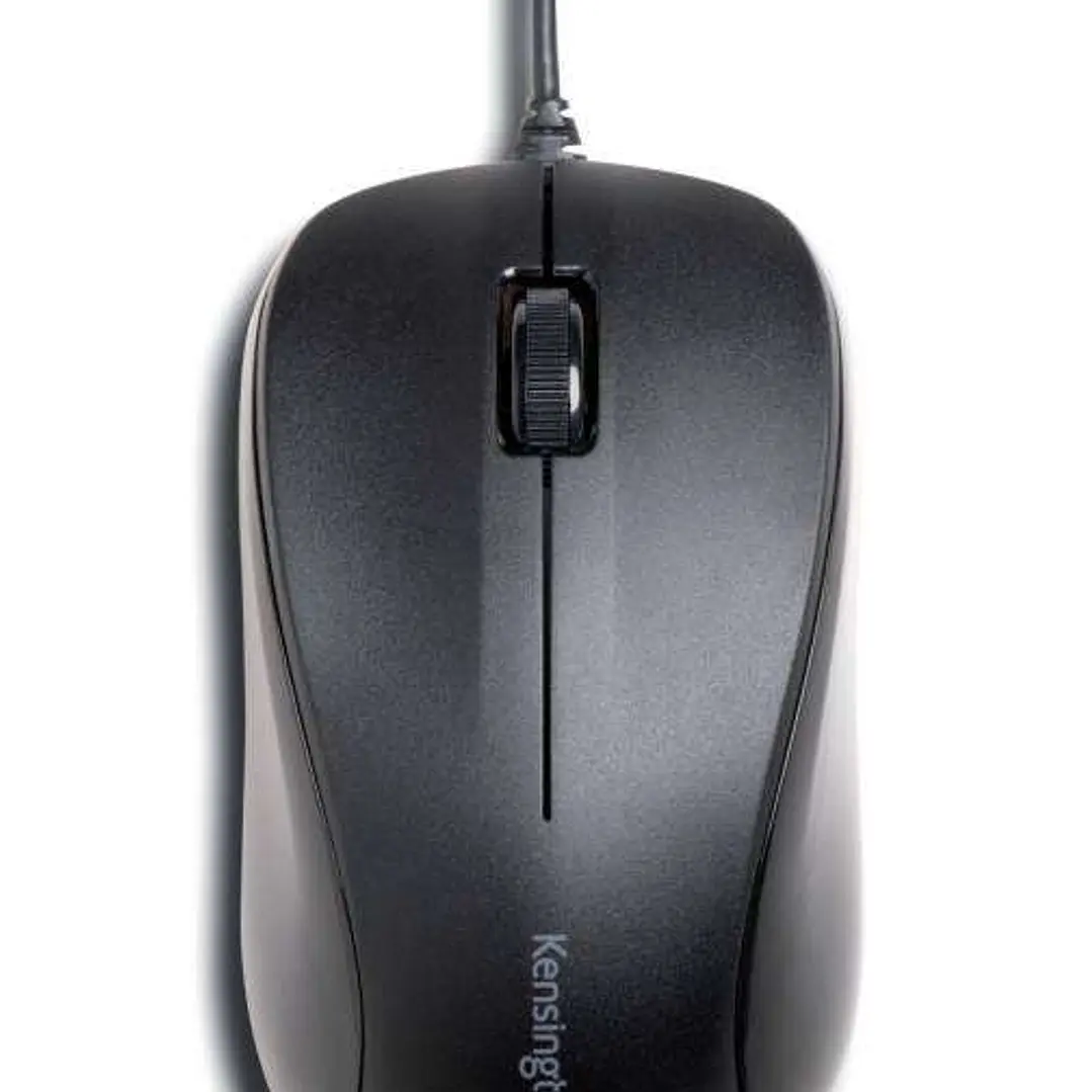 Kensington Valumouse Raton USB - Sensor de 1000ppp - 3 Botones - Uso Ambidiestro - Clics Silenciosos - Color Negro 1