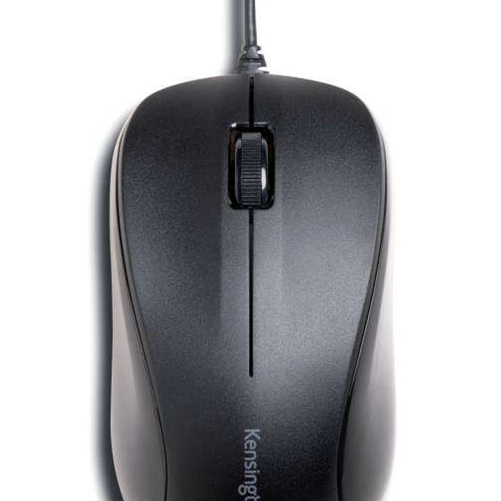 Kensington Valumouse Raton USB - Sensor de 1000ppp - 3 Botones - Uso Ambidiestro - Clics Silenciosos - Color Negro 1