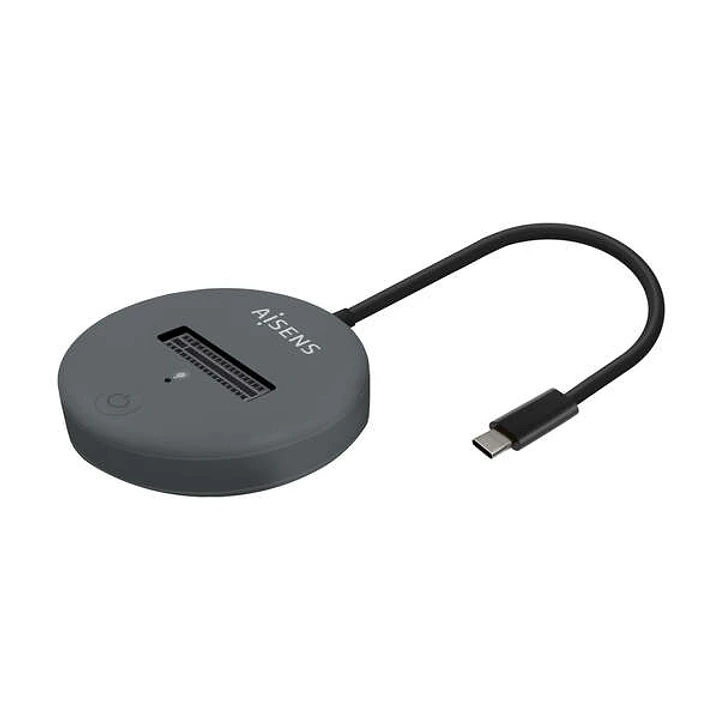 Aisens USB-C Dock M.2 (NGFF) Asuc-M2D014-Gr SATA/NVME a USB3.1 GEN2 - Color Gris 1
