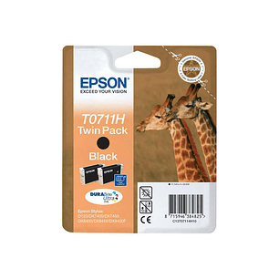 Epson T0711H Negro Cartucho de Tinta Original - C13T07114H10
