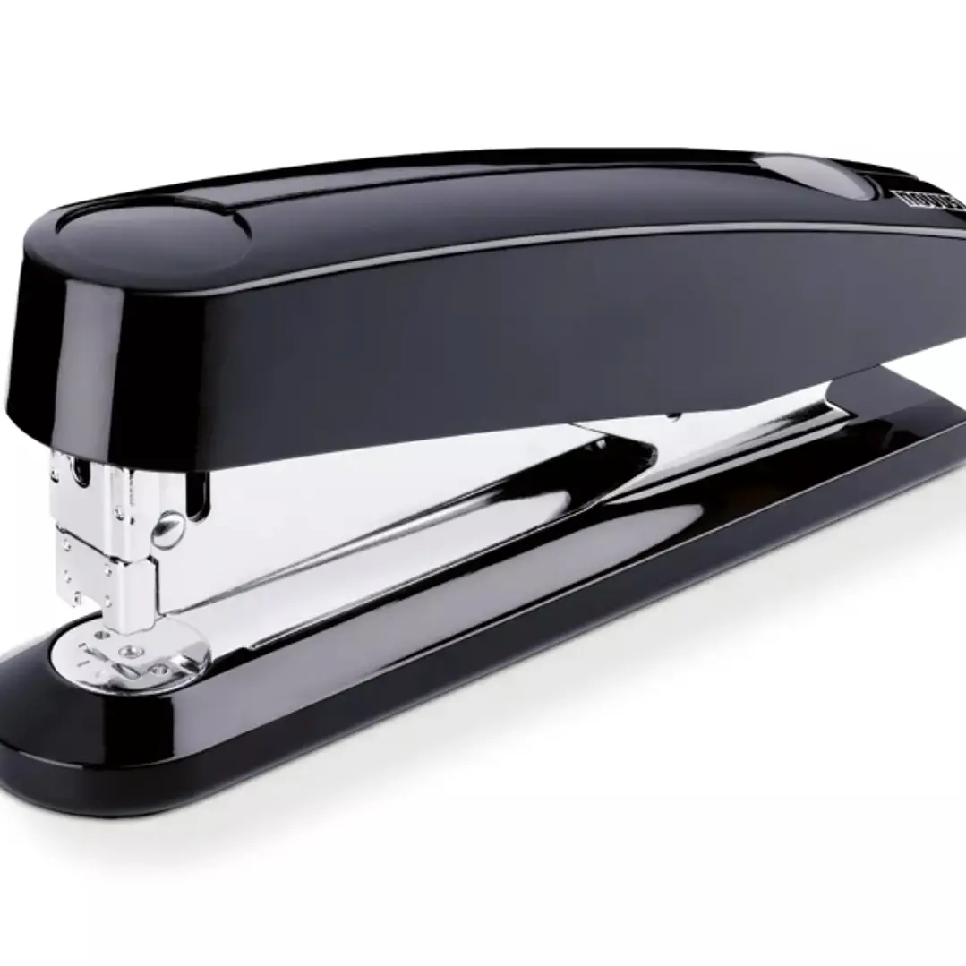 Novus B 7A Grapadora Automatica de Sobremesa + Caja de 200 Grapas 24/6 - Funcion Automatica para Grapar sin Esfuerzo hasta 8 Hojas - Grapa hasta 30 Ho 1