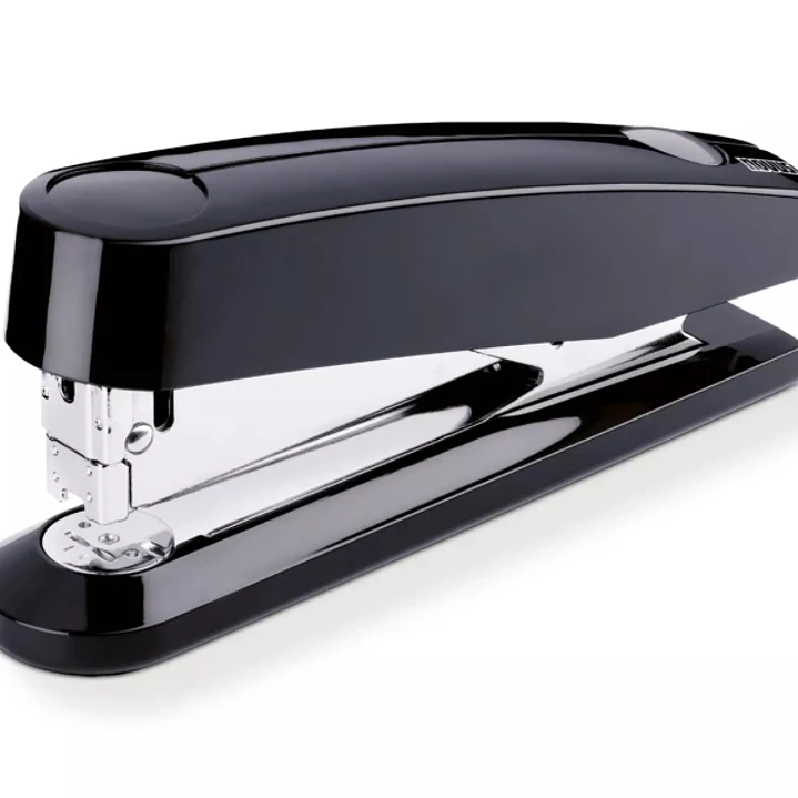 Novus B 7A Grapadora Automatica de Sobremesa + Caja de 200 Grapas 24/6 - Funcion Automatica para Grapar sin Esfuerzo hasta 8 Hojas - Grapa hasta 30 Ho 1