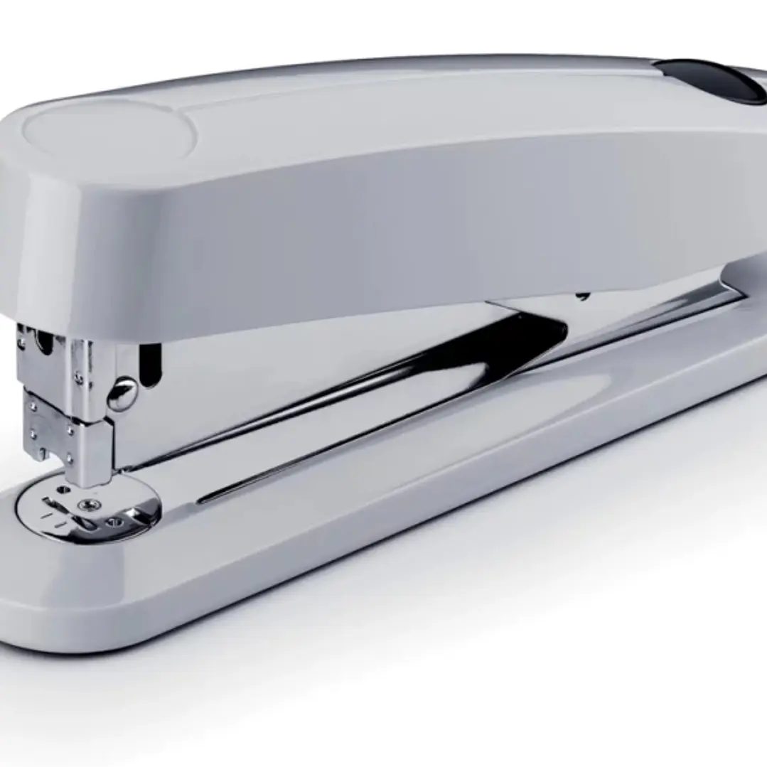 Novus B 7A Grapadora Automatica de Sobremesa + Caja de 200 Grapas 24/6 - Funcion Automatica para Grapar sin Esfuerzo hasta 8 Hojas - Grapa hasta 30 Ho 1