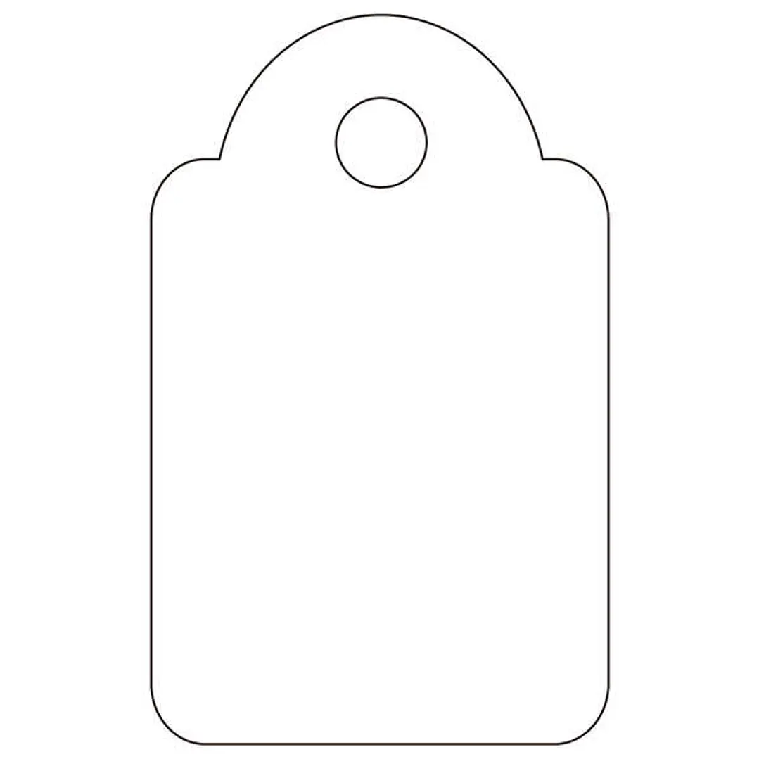 Apli Etiquetas Colgantes Blancas 15 x 24mm 1.000 U. 1