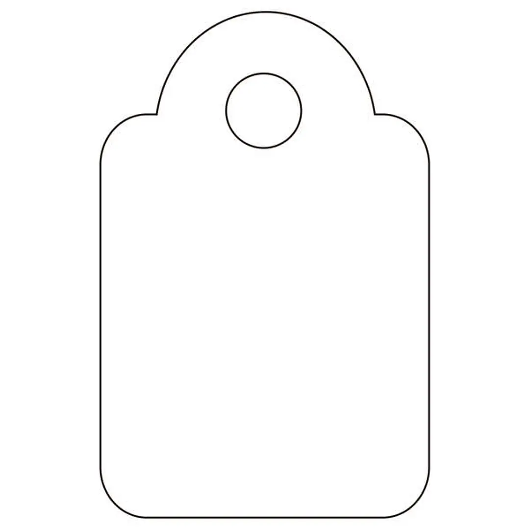 Apli Etiquetas Colgantes Blancas 13 x 20mm 1.000 U. 1