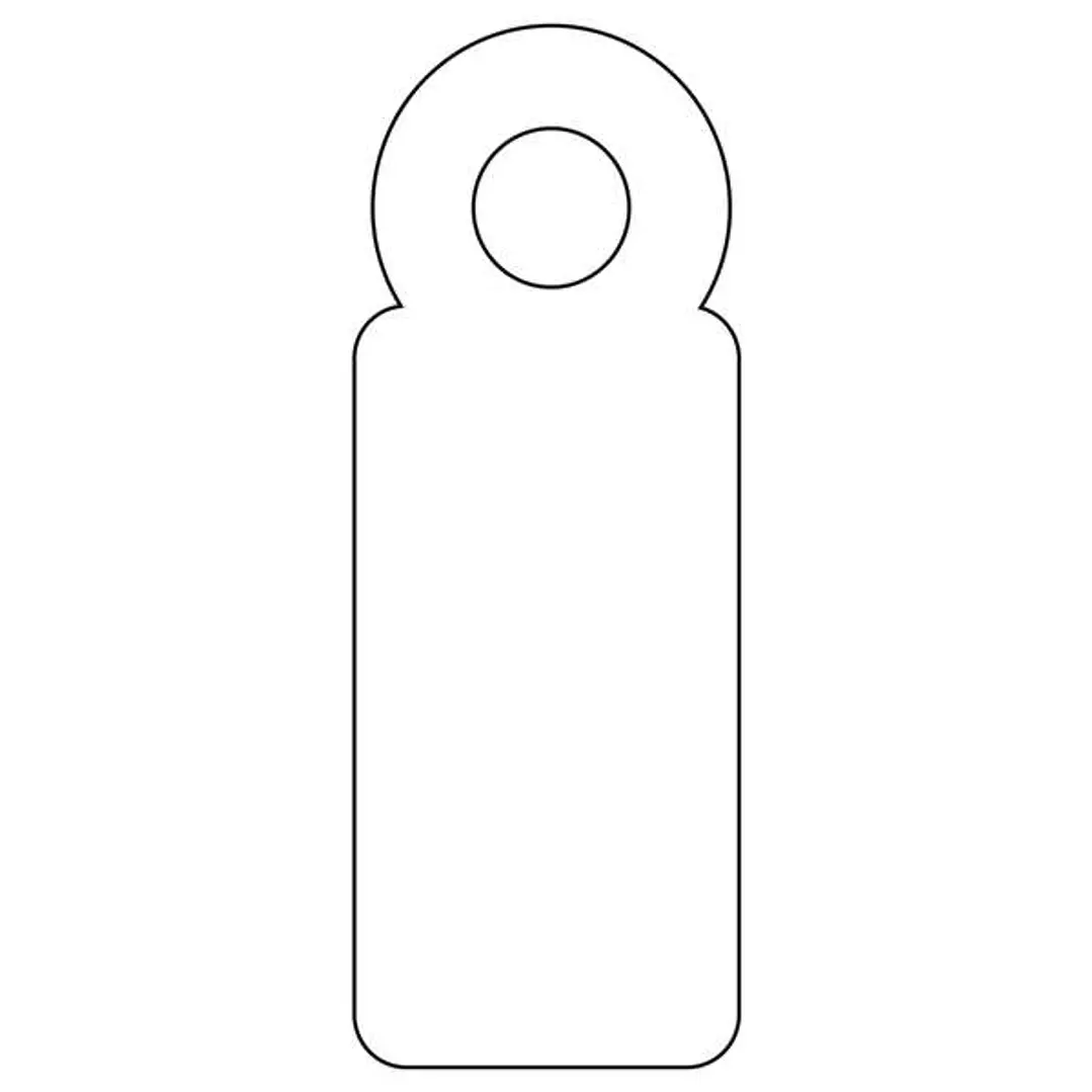 Apli Etiquetas Colgantes Blancas 7 x 19mm 1.000 U. 1